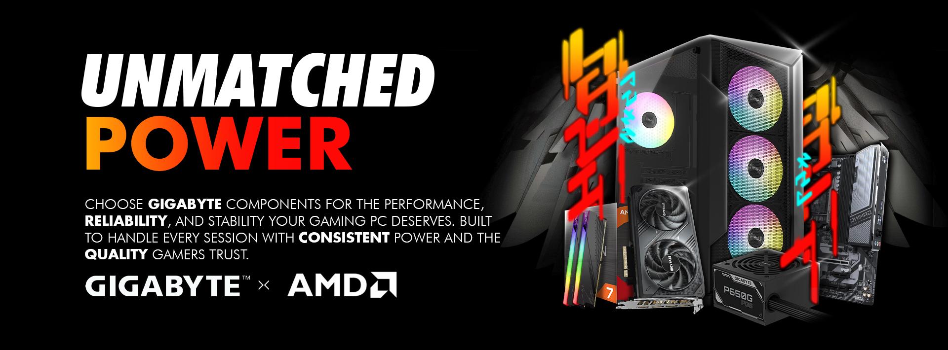 Powered by GIGABYTE Gaming PCs